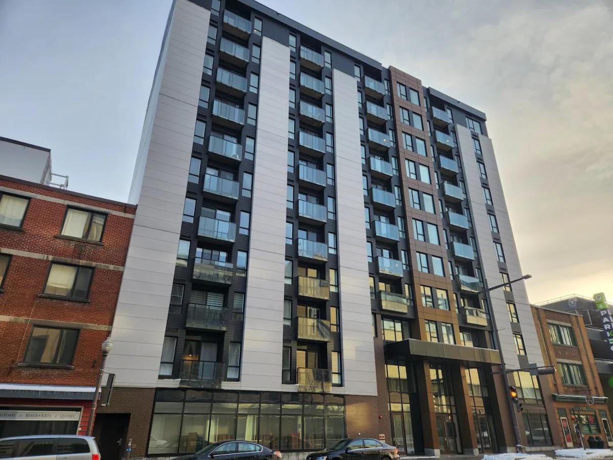 Quebec, Rustique Chic En Ville, Piscine Sur Le Toit Pour 2 A 6 Invites Exterior photo